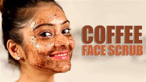 How do you make coffee scrub for whitening your face?